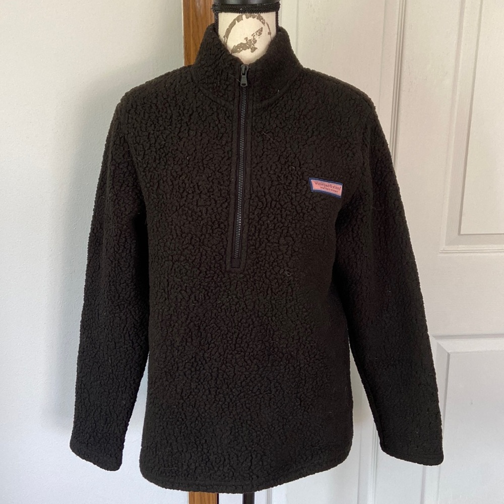 Vineyard Vines Sherpa Quarter Zip